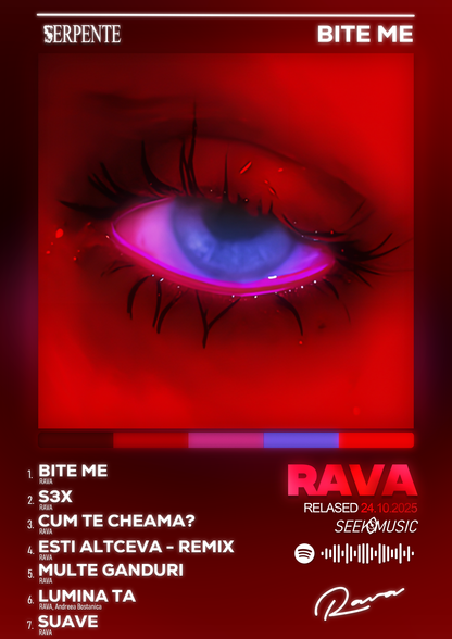 Tablou decorativ album Bite Me - RAVA