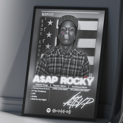 Tablou decorativ artist A$AP Rocky