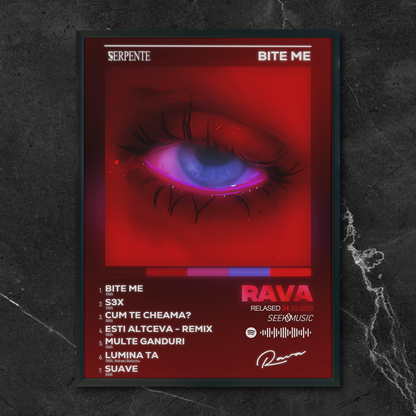 Tablou decorativ album Bite Me - RAVA