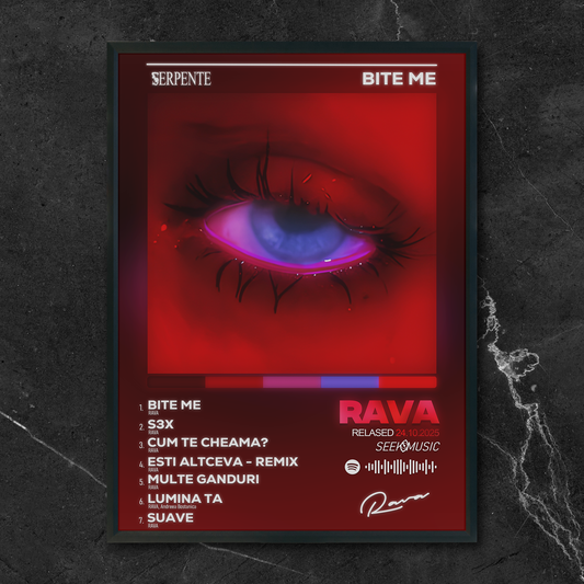 Tablou decorativ album Bite Me - RAVA