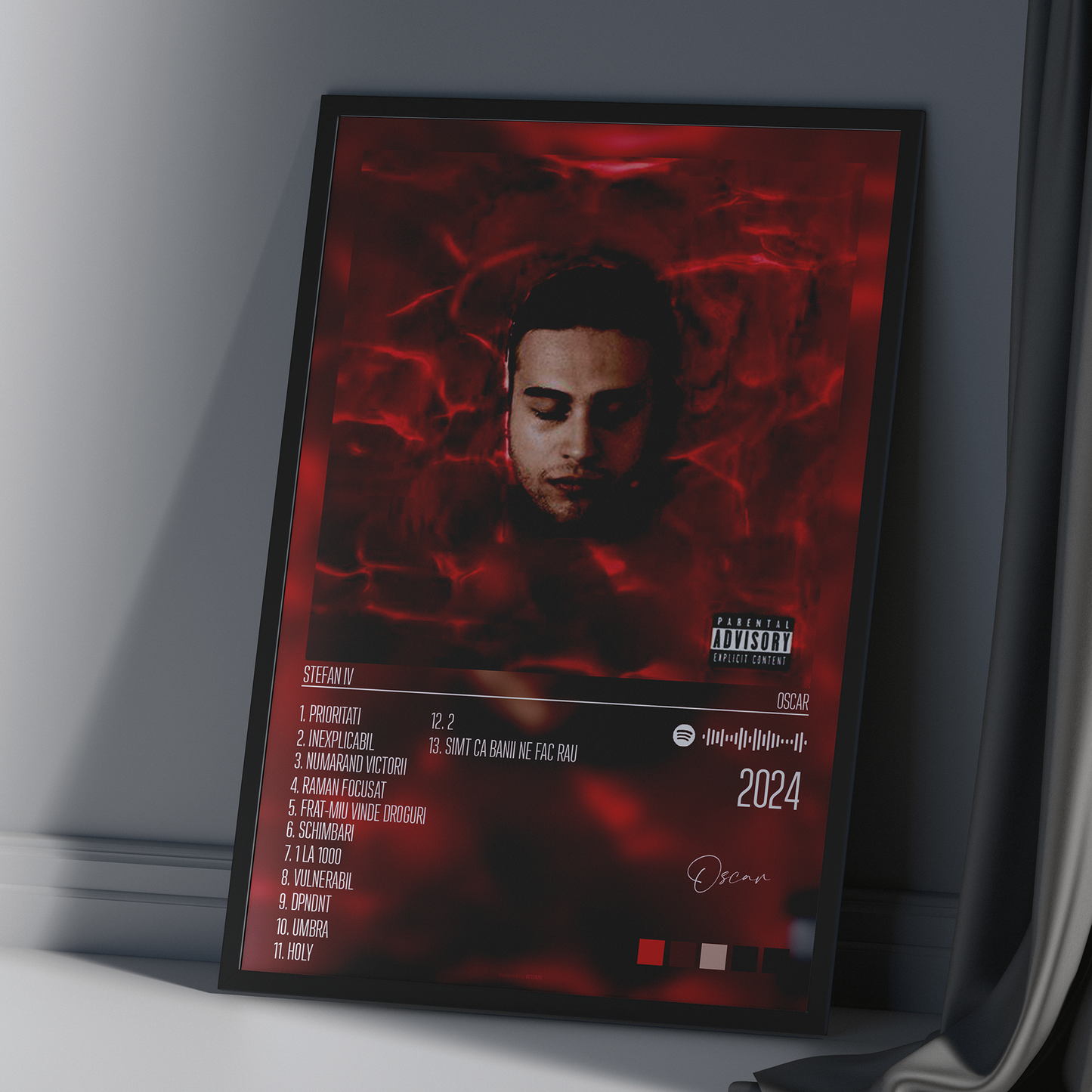 Tablou decorativ album Stefan IV - Oscar