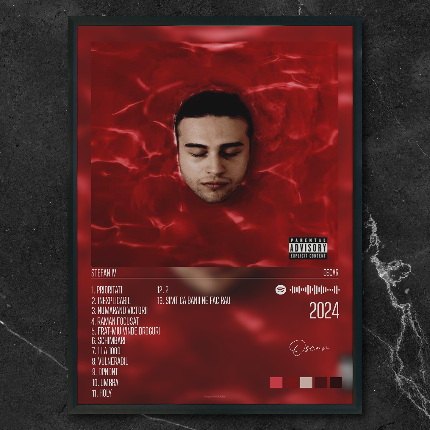 Tablou decorativ album Stefan IV - Oscar