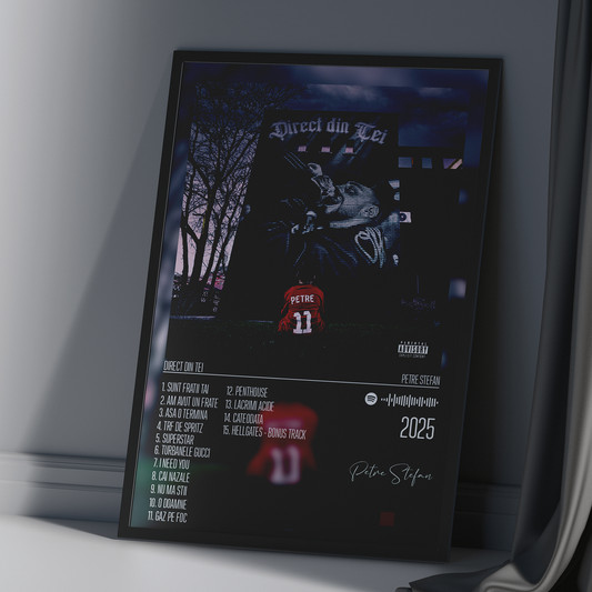 Tablou decorativ album Direct Din Tei - Petre Stefan