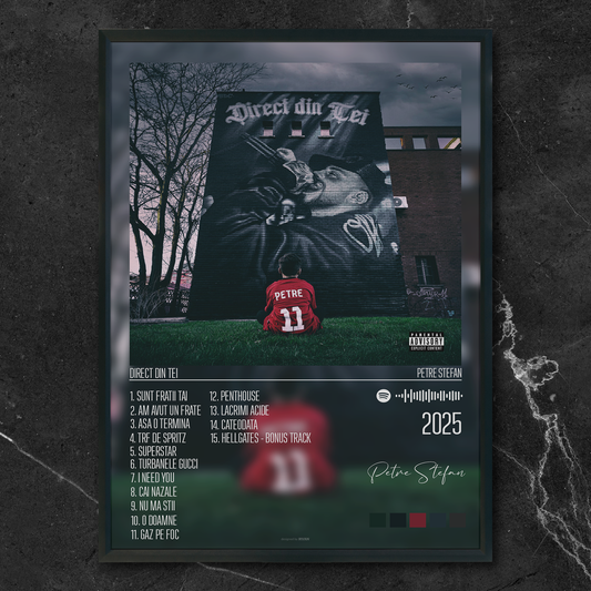 Tablou decorativ album Direct Din Tei - Petre Stefan