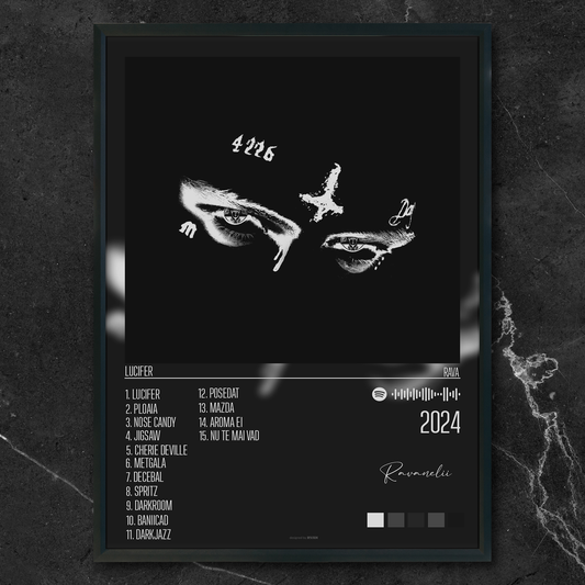 Tablou decorativ album Lucifer - RAVA