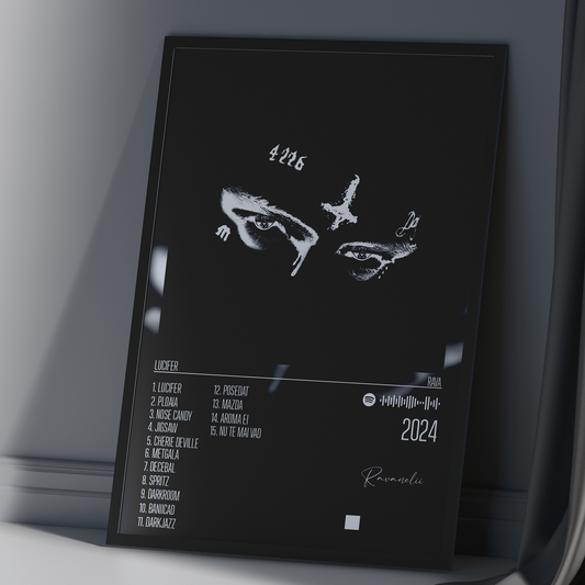 Tablou decorativ album Lucifer - RAVA
